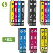 Ink Cartridges For Use in Eposn WF-3820DWF 4820DWF 7310DTW 7840DTWF 405XL LOT