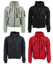 Geographical Norway Herren Sweaterjacke Gantaga Kapuze Hoodie Geo Norwegen