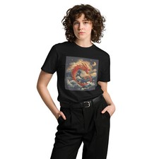 Fantasy Dragon TShirt Top Men Women Asian Inspired Unisex premium t-shirt
