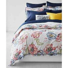 Ralph Lauren Isadora Floral Full / Queen Duvet Cover with Pillow Shams - Set ...