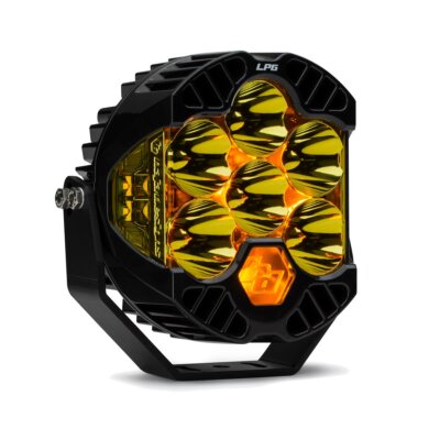 Baja Designs  LP6 Pro LED Amber Spot 6-inch Fog Light Headlight 11,225 Lumens