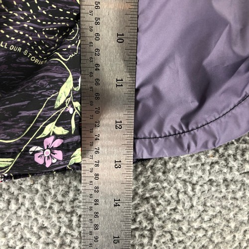 The North Face Hydrenaline Purple Flower Shorts Women's Size XL - Picture 8 of 9
