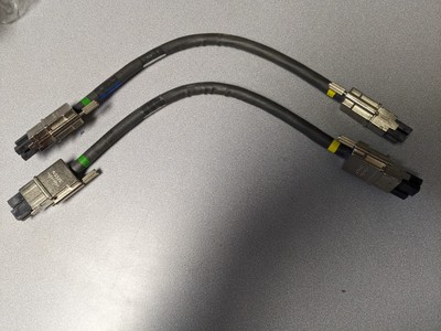 Lot of 2 - CISCO 37-1122-01 - Cisco Catalyst Stack Power Cable 30 CM