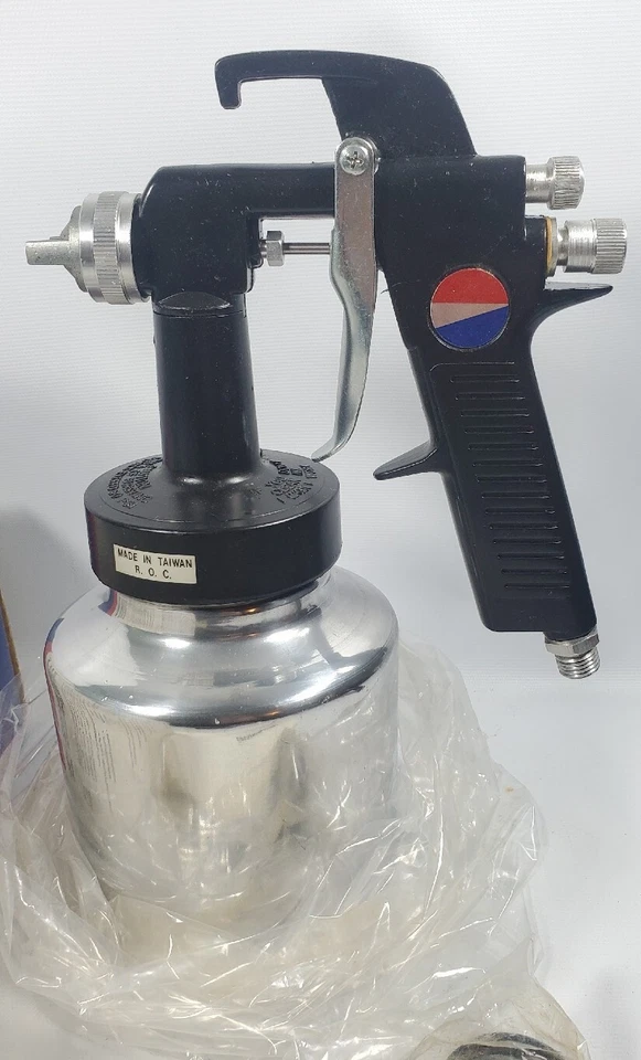 Pistola pulverizadora Ingersoll Rand Heavy Duty 3 vías HVLP Charge Air Pro CAP300-02 NOS Foto 2 de 4