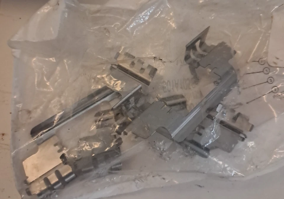 Front Brake Pads Mopar Chrysler 200 300 Dodge Avenger Caliber Challenger Magnum - Image 3 of 4