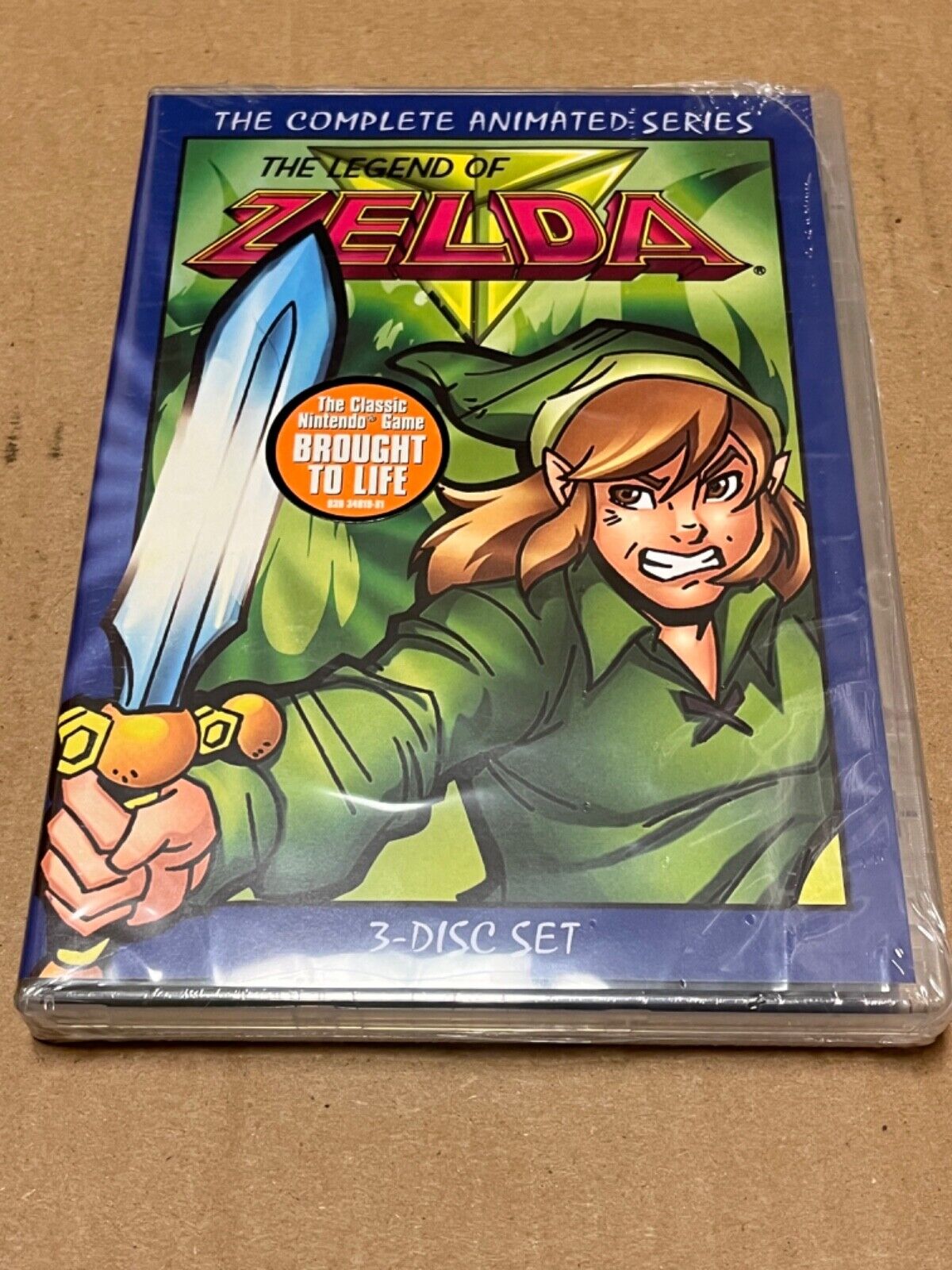 Buy The Legend of Zelda - The Complete Animated Series (DVD, 2005, 3-Disc  Set) online | eBay