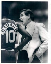 Undated Press Photo NBA Houston Rockets Head Coach Bill Fitch - snb6821