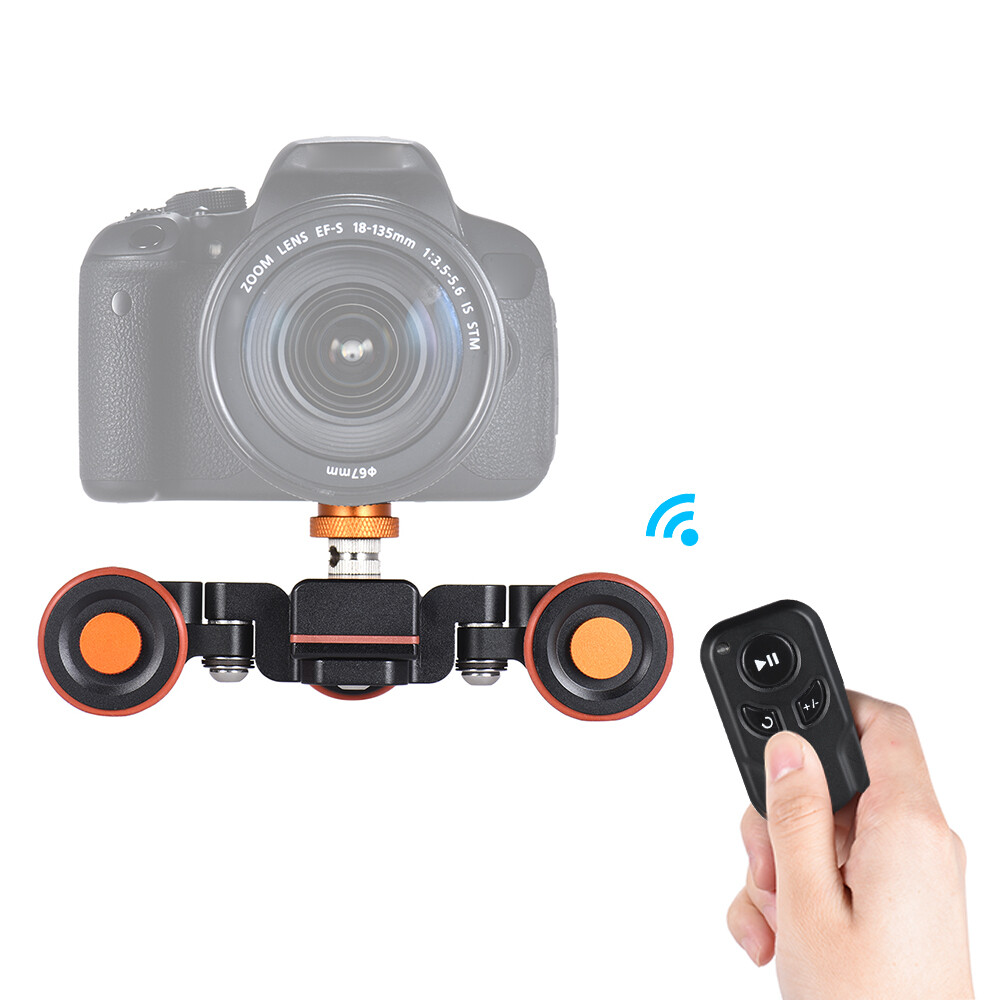 Andoer Wireless Video Camera Dolly 3-Speed Motorized Electric
