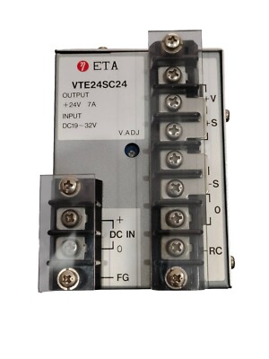 ETA VTE24SC24 24V 7A  DC 19-32V POWER SUPPLY FREE FAST SHIP UPS/DHL