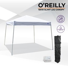 10'x10' EZ Pop Up Canopy Outdoor Slant Leg Wedding Party Tent Folding Gazebo