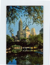 Postcard Central Park And Fifth Avenue Hotels USA