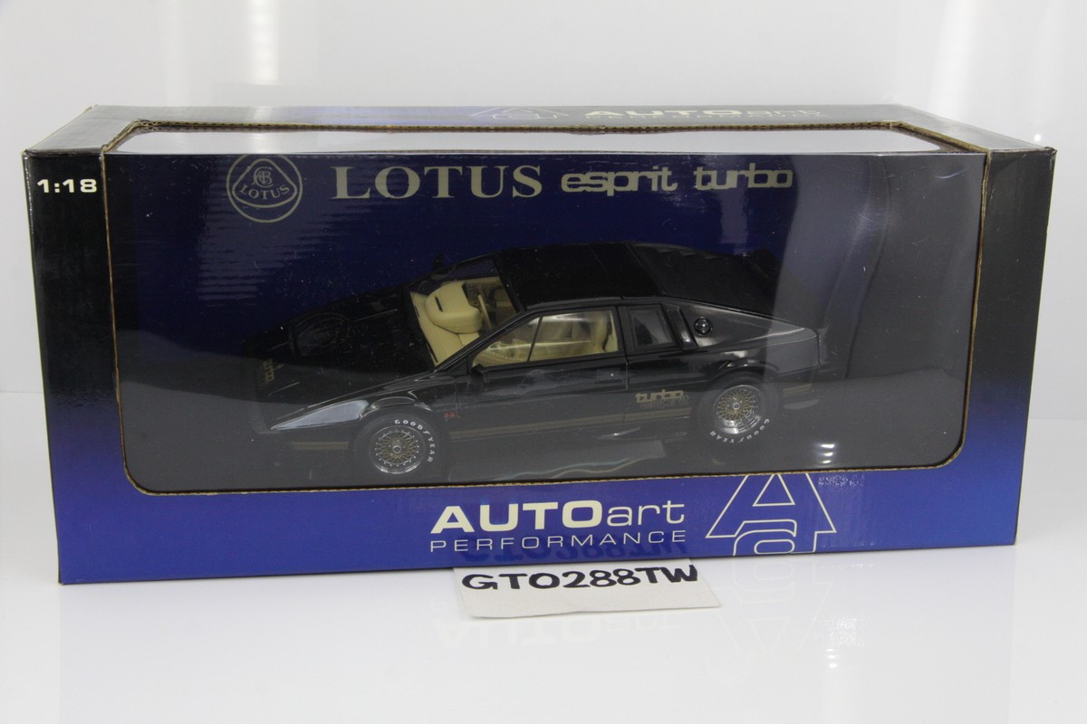 オートアート 1/18 LOTUS ESPRIT TURBO 1/18 AUTOart Lotus Esprit Turbo (Black) Diecast Car Model