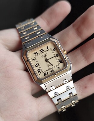TECHNOS テクノス Cortina Technos Cortina GX Watch Automatic 33mm Men Blue Dial Swiss