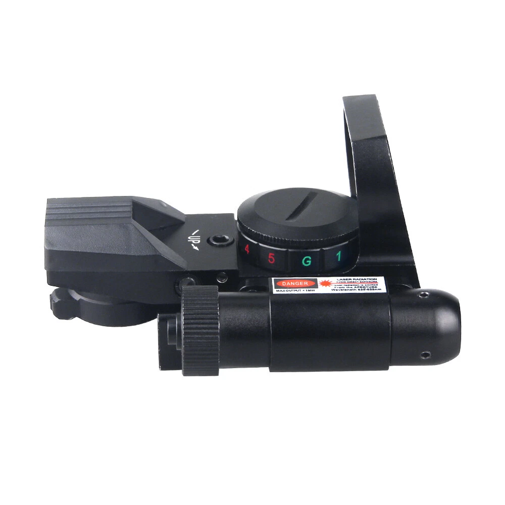 Tactical Red Green Dot Reflex Sight Scope Red /Green Laser Holographic Sight US
