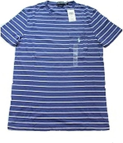 Polo Ralph Lauren Colorblock Tasca T-Shirt Classica Maglietta Manica Corta - Foto 2 di 15