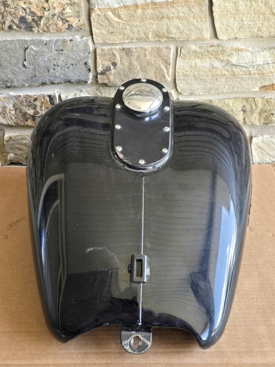 Harley-Davidson ブラックタンク新古品 2006 Harley Touring Ultra Street Glide Vivid Black Fuel Tank 61356