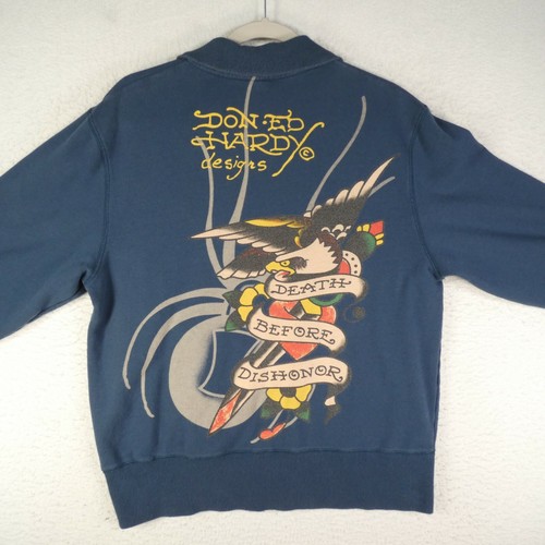 Don Ed Hardy Designs Jacket Medium Mens 