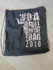 Wacken Full Metal Bag 2010 W:O:A Beutel Festival Turnbeutel wie neu