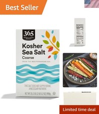 -Friendly Coarse Kosher Sea Salt, 2.2 lb - Essential for Culinary Arts