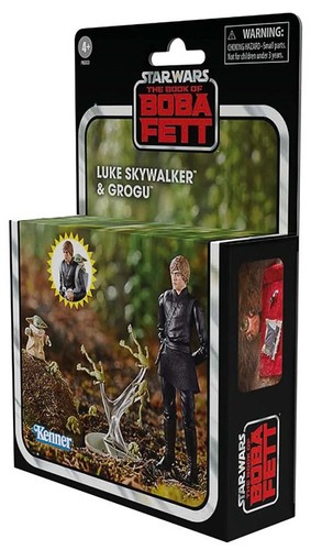 Luke Skywalker and Grogu 3.75-Inch Scale 2-Pack | The Book of Boba Fett - Picture 8 of 12