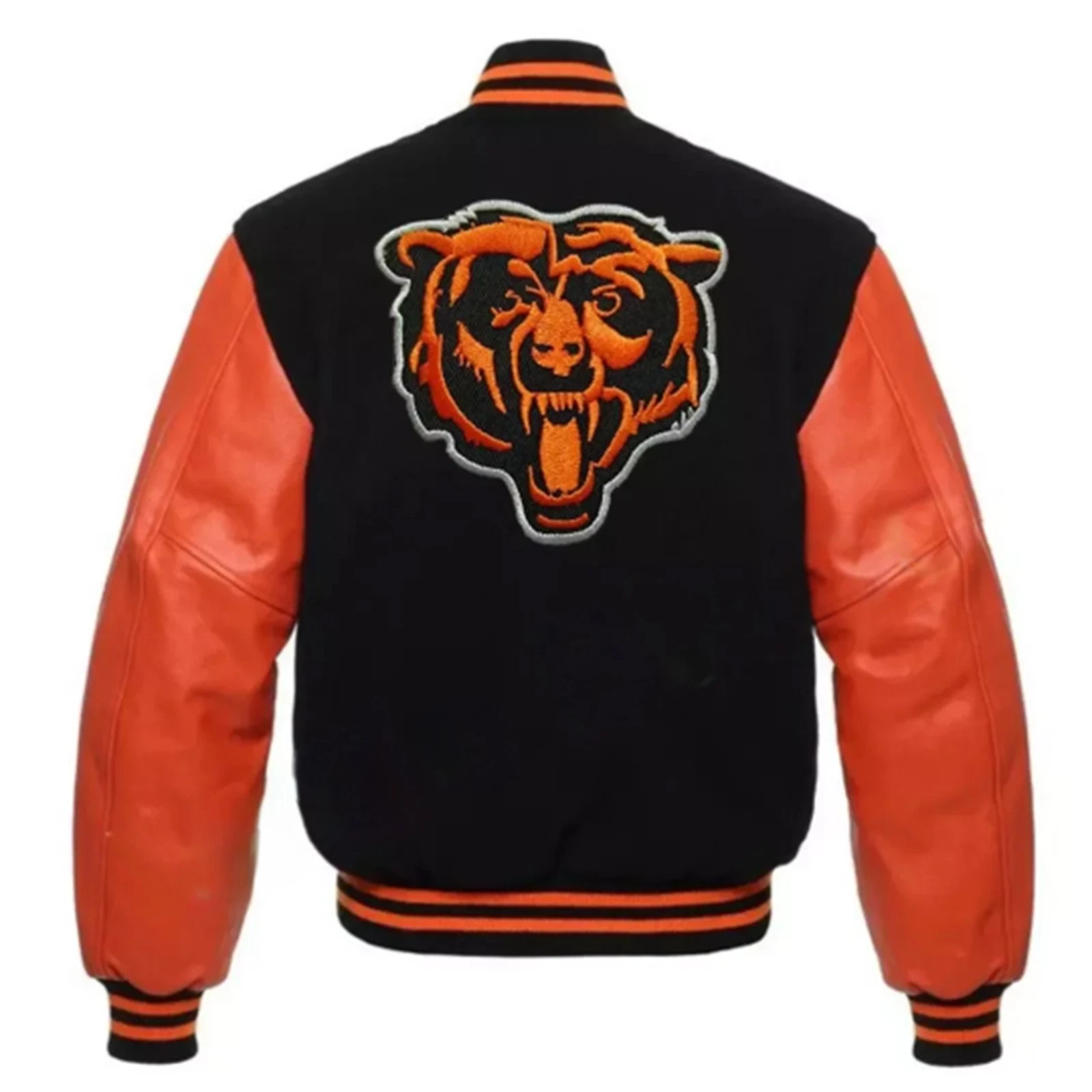 Chicago Bears Baseball Jacket, Baseball Jacket Gift for Fan