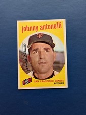1959 Topps - Johnny Antonelli #377 - EX+