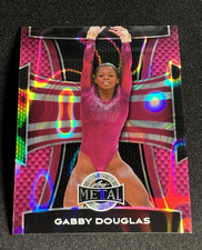 GABBY DOUGLAS 2025 LEAF METAL WOMEN OF SPORT PURPLE PRIZM 1/1 USA 🔥🔥