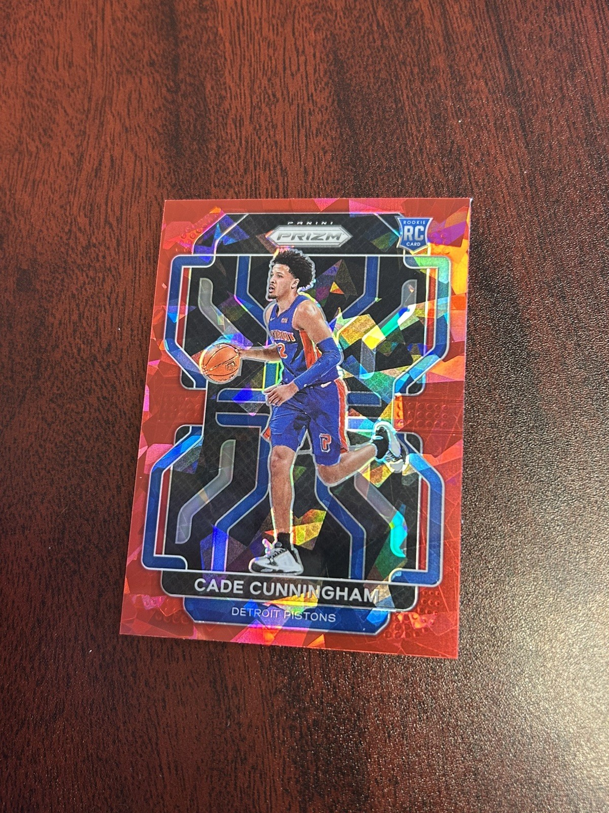2021-22 Panini Prizm - Cade Cunningham #282 Red Ice Prizm (RC)