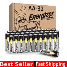 Versatile 32 Count Alkaline AA Battery Pack for Emergencies and Electronics