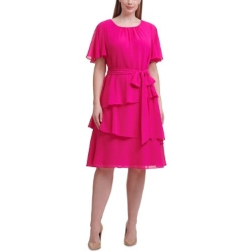 Jessica Howard Plus Size Tiered a-Line Dress Size 14w