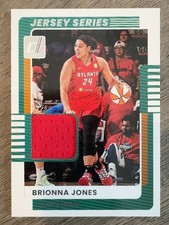 2025 Donruss WNBA Brionna Jones #17 Jersey Series Relic MEM Atlanta Dream
