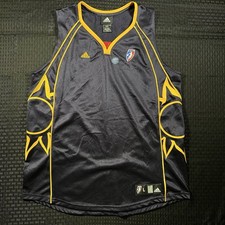 Vintage Y2K Adidas WNBA Connecticut Sun Blank Replica Jersey Size Large RARE