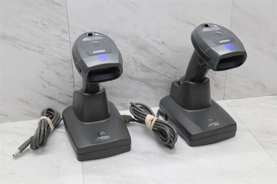 2 LOT Zebra Motorola Symbol LI4278 Barcode Scanner Presentation Cradle w/ USB
