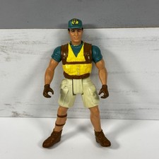 Nick Van Owen Blaster Action Figure VTG Jurassic Park The Lost World 1997 Kenner