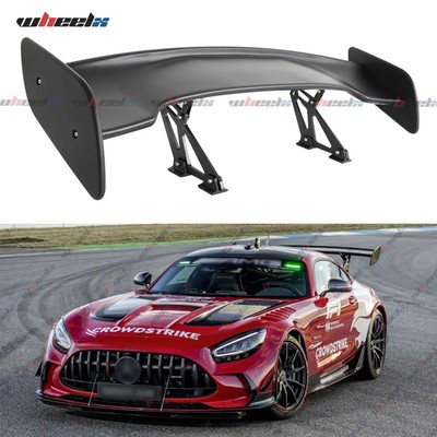 57'' Matte Black Rear Trunk Spoiler Wing PRO GT-Style For Subaru BRZ Toyota GR86