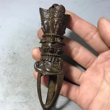 合金仿古普巴杵手把件复古装饰工艺礼品家居摆设