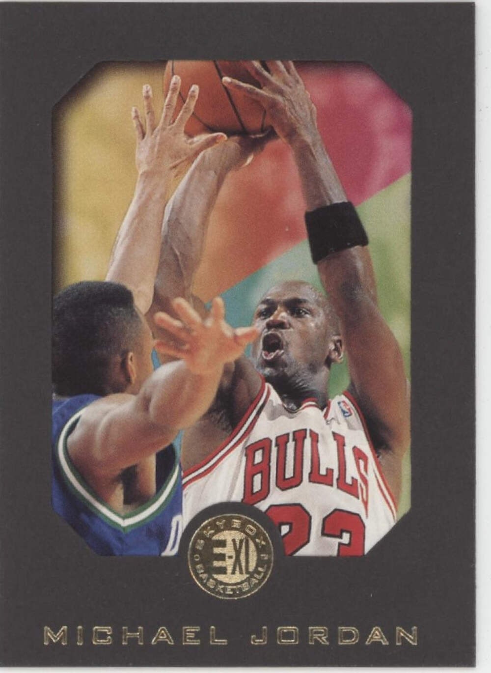 Michael Jordan 1995-96 Skybox E-XL Black #10