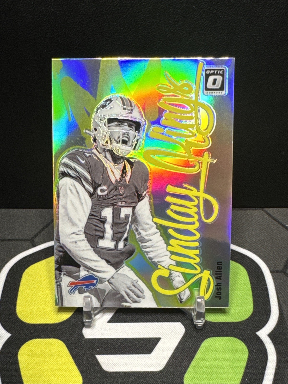 2024 Donruss Optic 5 Josh Allen Sunday Kings Case Hit