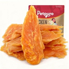Chicken Jerky Dog Treats, High Protein Low Fat Snacks, US-Based Brand