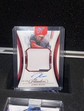 2025 Panini Flawless James Wood Ruby Patch Auto /20