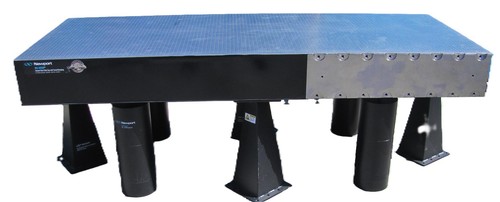 Newport RS 4000 10' x 4' Optical Breadboard Sealed Hole Table Top RL-2000 Legs