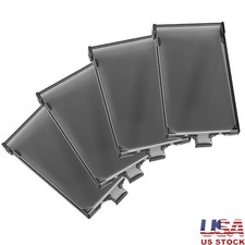Clear Smokey Weatherproof Electrical Outlet Box Cover Type 3R Enclosure 4pcs New