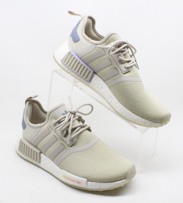 Adidas Womens NMD R1 GW5680 Beige Running Shoes Sneakers Size 7.5 US