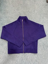 SPANX AirEssentials Track Jacket Size M in Midnight Iris