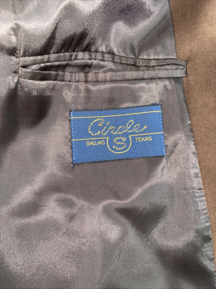 Abrigo deportivo Circle S Western para hombre Galveston bota puntada yugo CC6525A Foto 3 de 4