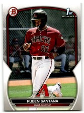 2023 Bowman #BP-42 Ruben Santana Prospects