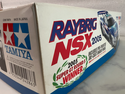 TAMIYA 1/24 RAYBRIG NSX 2005 Sports Car Series No.286 Plastic