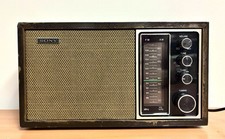 Vintage Sony TFM-9440W AM/FM Wood Tabletop Transistor Radio Wood -Tested  Works