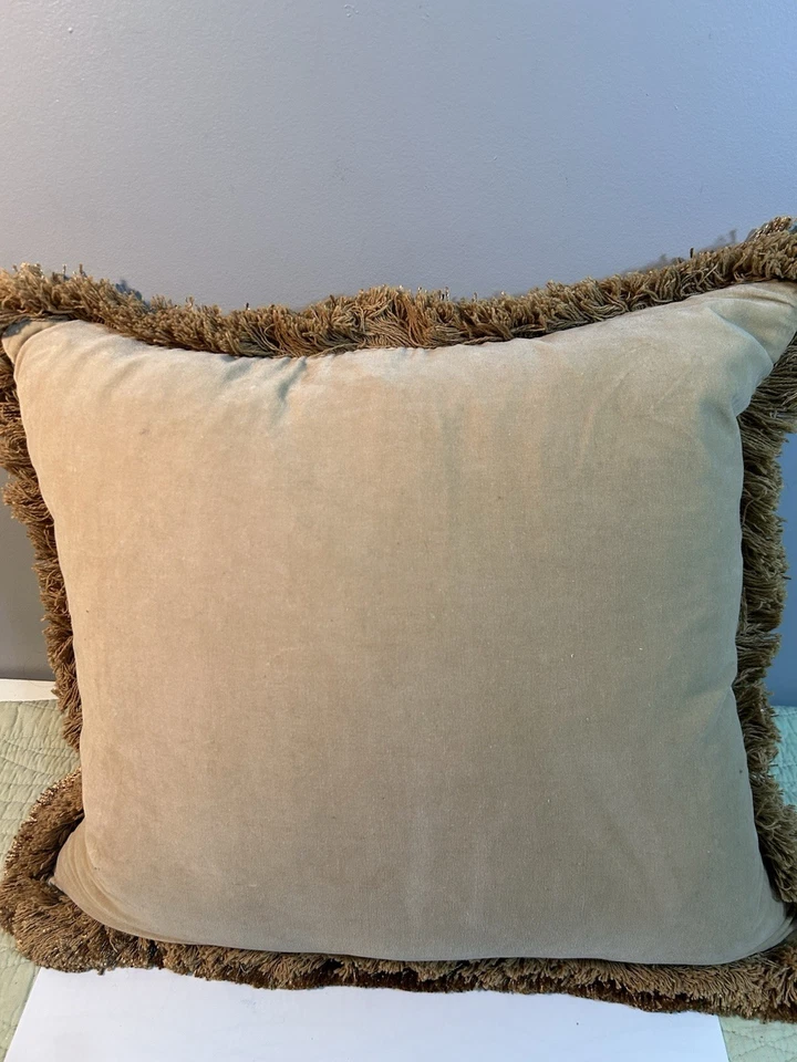 Шерри Клайн французский страны женщина с овец гобелен подушка 18 x 18 - Изображение 4 из 4