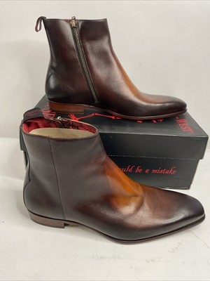 Jeffrey West Muse K041 Side Zip Dress Boot Costs o Vintage Size 9
